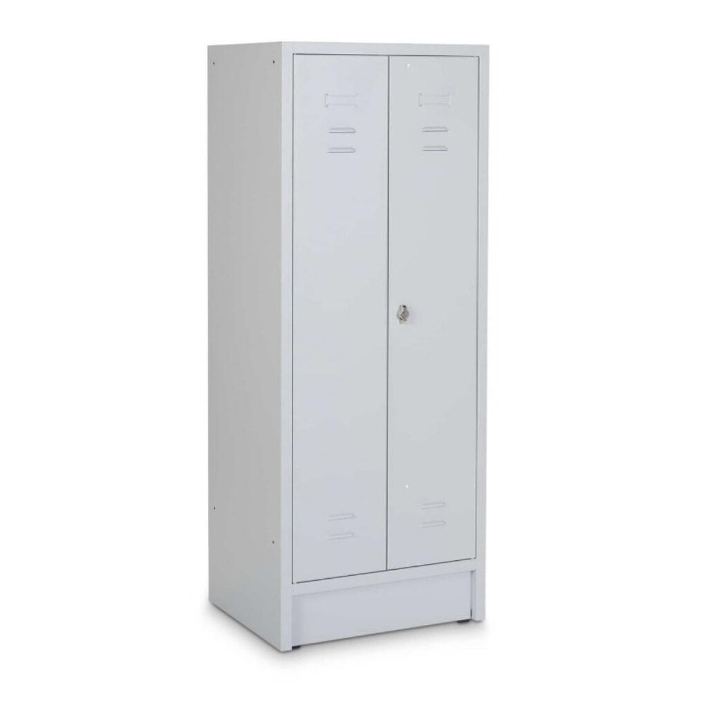 CEHA Putzmittelschrank HPZ-1, Zylinderschloss, HxBxT 1.800 x 600 x 500 mm, lichtgrau Produktabbildung: CEHA Putzmittelschrank HPZ-1, Zylinderschloss, HxBxT 1.800 x 600 x 500 mm, lichtgrau