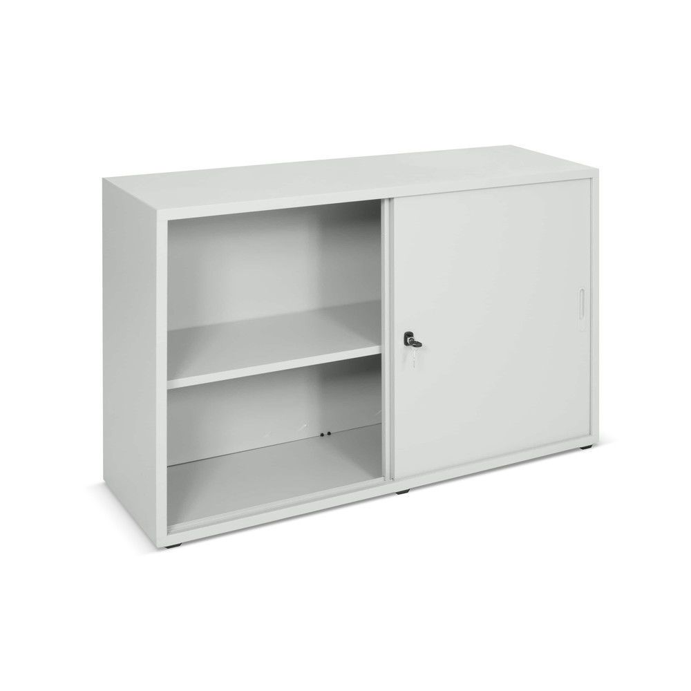 Produktabbildung Nr. 2: CEHA Schiebetürenschrank mit Druckzylinderschloss, 2 OH, HxBxT 750 x 1.200 x 420 mm