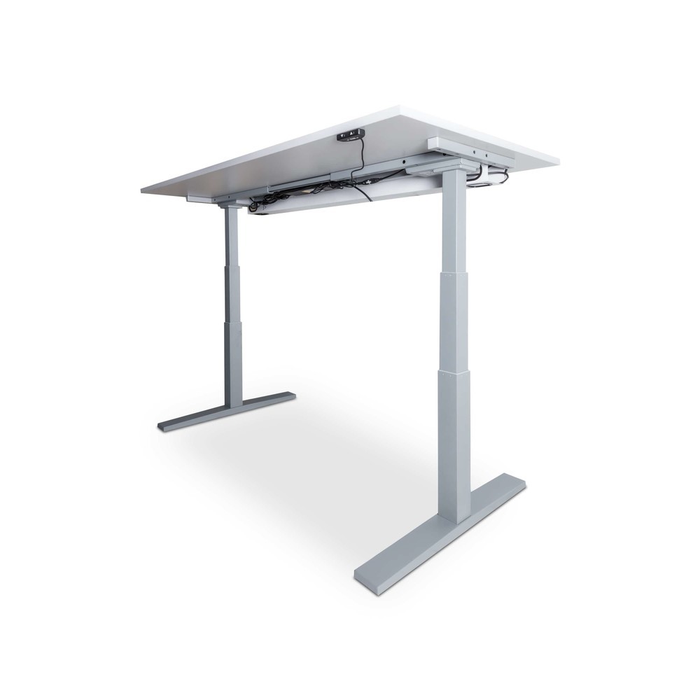 Produktabbildung Nr. 2: CEHA elektrisch höhenverstellbarer Schreibtisch, kratzfeste Oberfläche, HxBxT 610-1.250 x 1.800 x 800 mm, grau/weiß