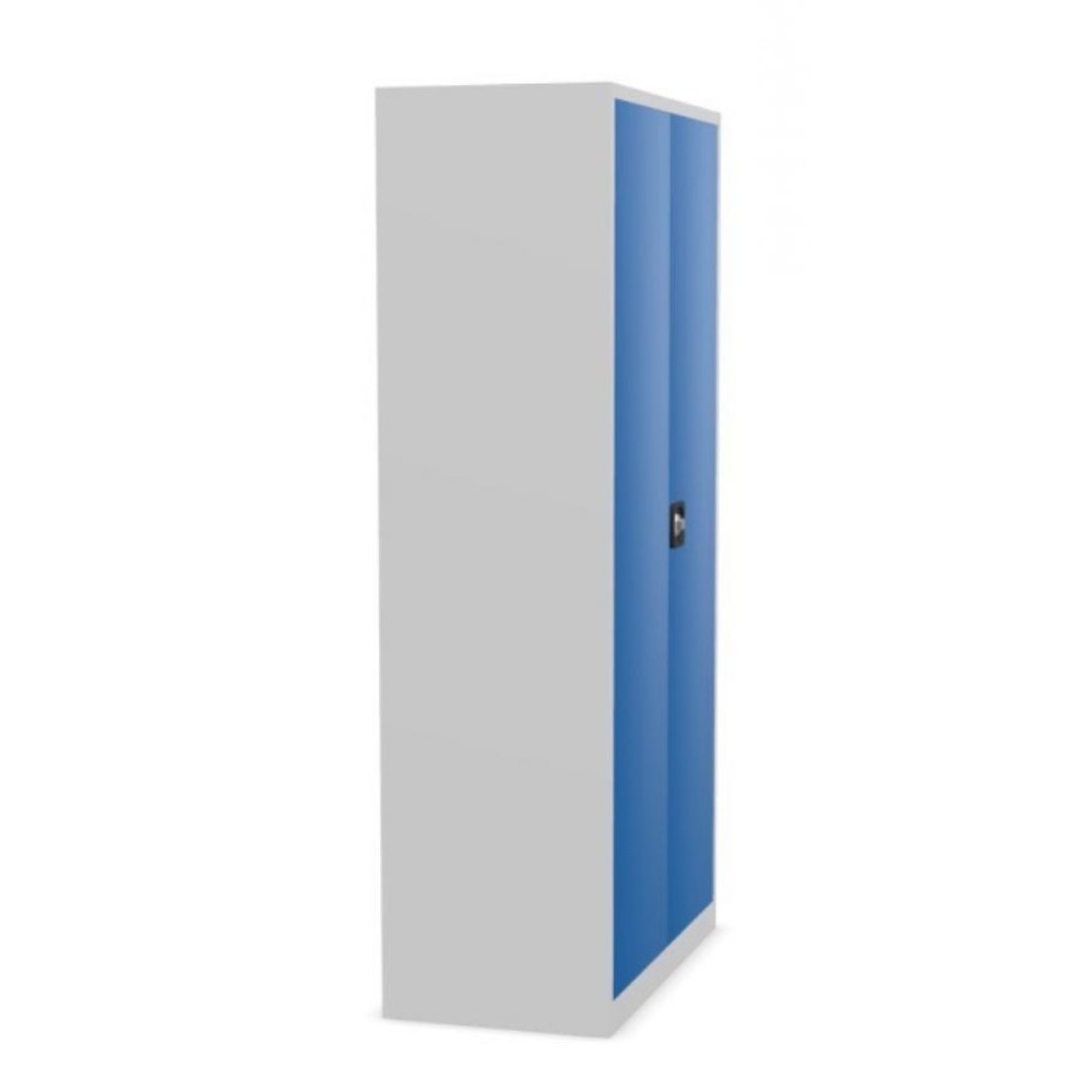 Produktabbildung Nr. 5: CEHA Flügeltürenschrank HUS-1, Drehriegel-Zylinderschloss, 4,5 OH, HxBxT 1.800 x 800 x 380 mm, verzinkte Fachböden, lichtgrau/enzianblau