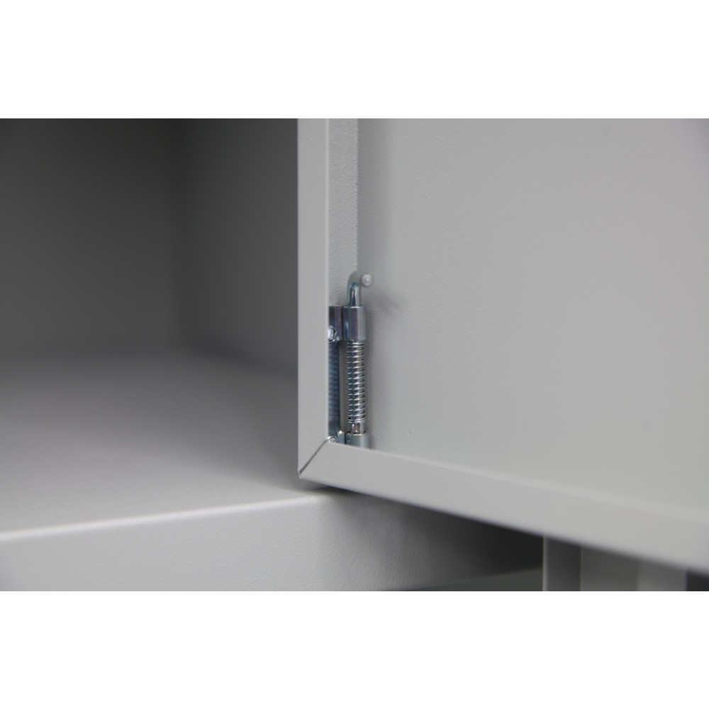 Produktabbildung Nr. 3: CEHA Universalschrank HUS-1, Drehriegel-Zylinderschloss, 4,5 OH, HxBxT 1.800 x 800 x 380 mm, verzinkte Fachböden, lichtgrau