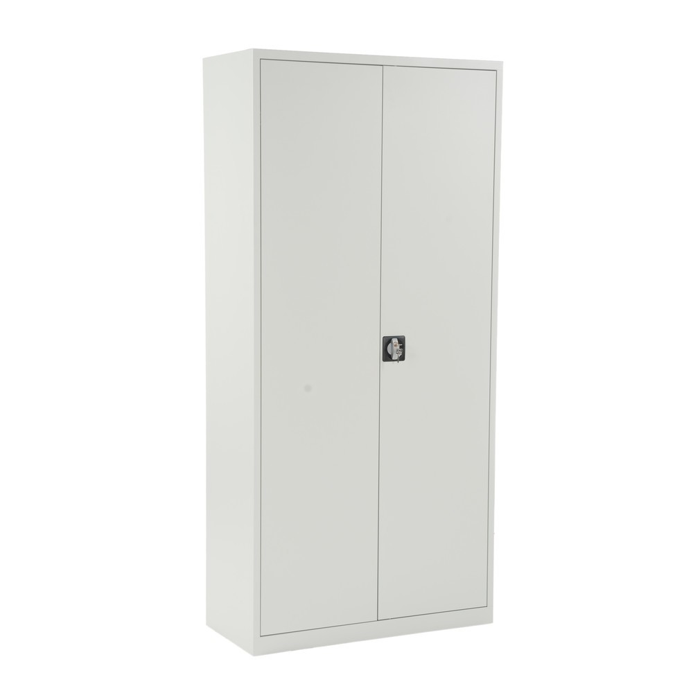 Produktabbildung Nr. 1: CEHA Universalschrank HUS-1, Drehriegel-Zylinderschloss, 4,5 OH, HxBxT 1.800 x 800 x 380 mm, verzinkte Fachböden, lichtgrau