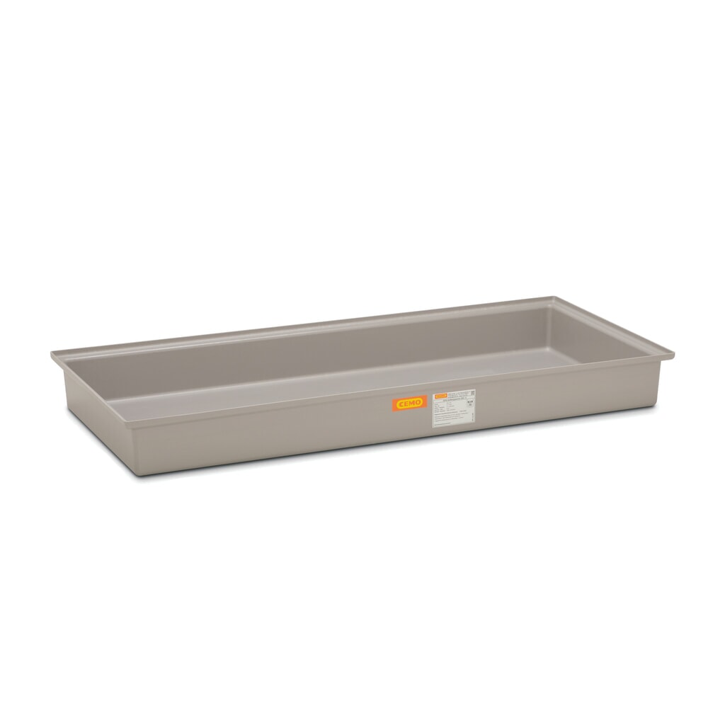 CEMO Auffangwanne aus GFK, HxBxT 190 x 850 x 1.880 mm Produktabbildung: CEMO Auffangwanne aus GFK, HxBxT 190 x 850 x 1.880 mm