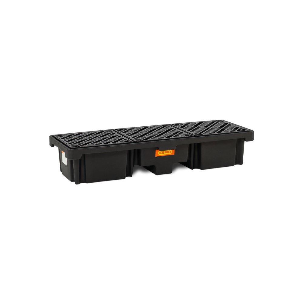 Produktabbildung: CEMO Fassauffangwanne 230/3, 3x 200 l, Auffangvolumen 215 l