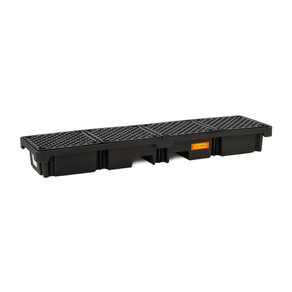 Produktabbildung Nr. 1: CEMO Fassauffangwanne 220/4e, 4x 200 l, Auffangvolumen 215 l