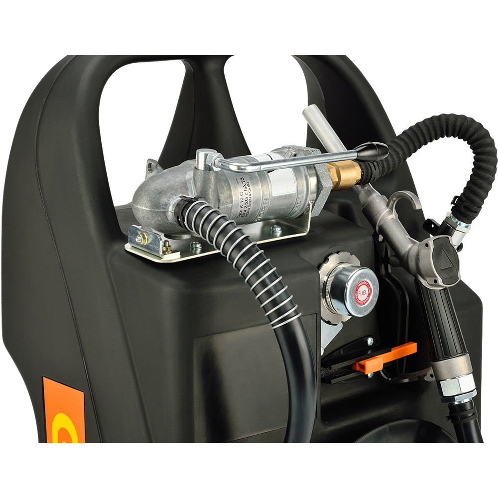 Produktabbildung Nr. 2: Kraftstoff-Trolley CEMO aus PE, 60 l, mit Handpumpe