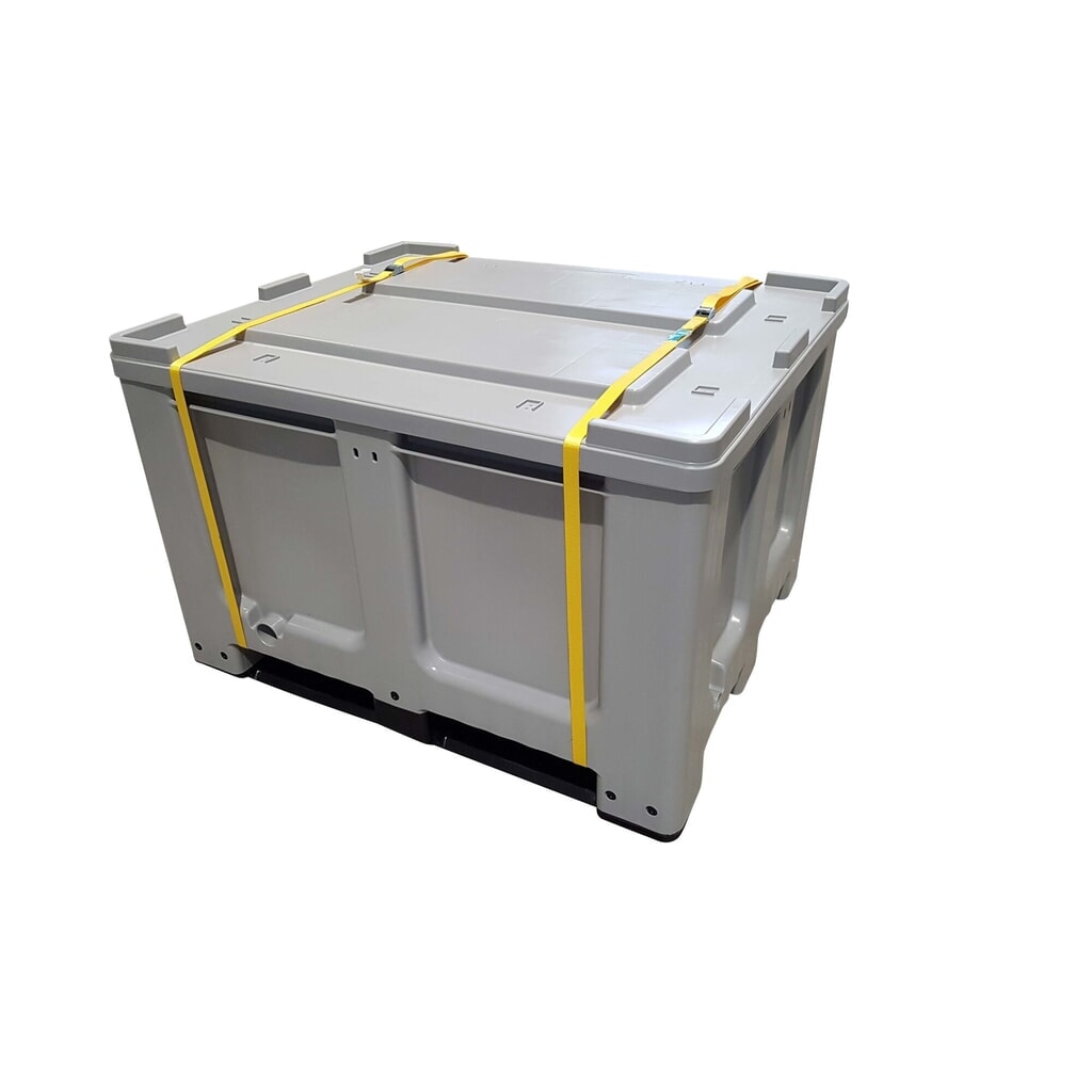 CEMO Kunststoff-Sammelbehälter L, HxBxT 600 x 1.120 x 920 mm (innen), Auffangvolumen 610 l Produktabbildung: CEMO Kunststoff-Sammelbehälter L, HxBxT 600 x 1.120 x 920 mm (innen), Auffangvolumen 610 l