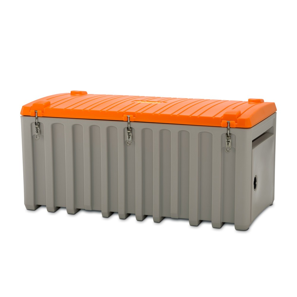 Produktabbildung Nr. 1: CEMO Leuchtstoffröhren-Sammelbox, mit Staplertaschen u. Seitentür
