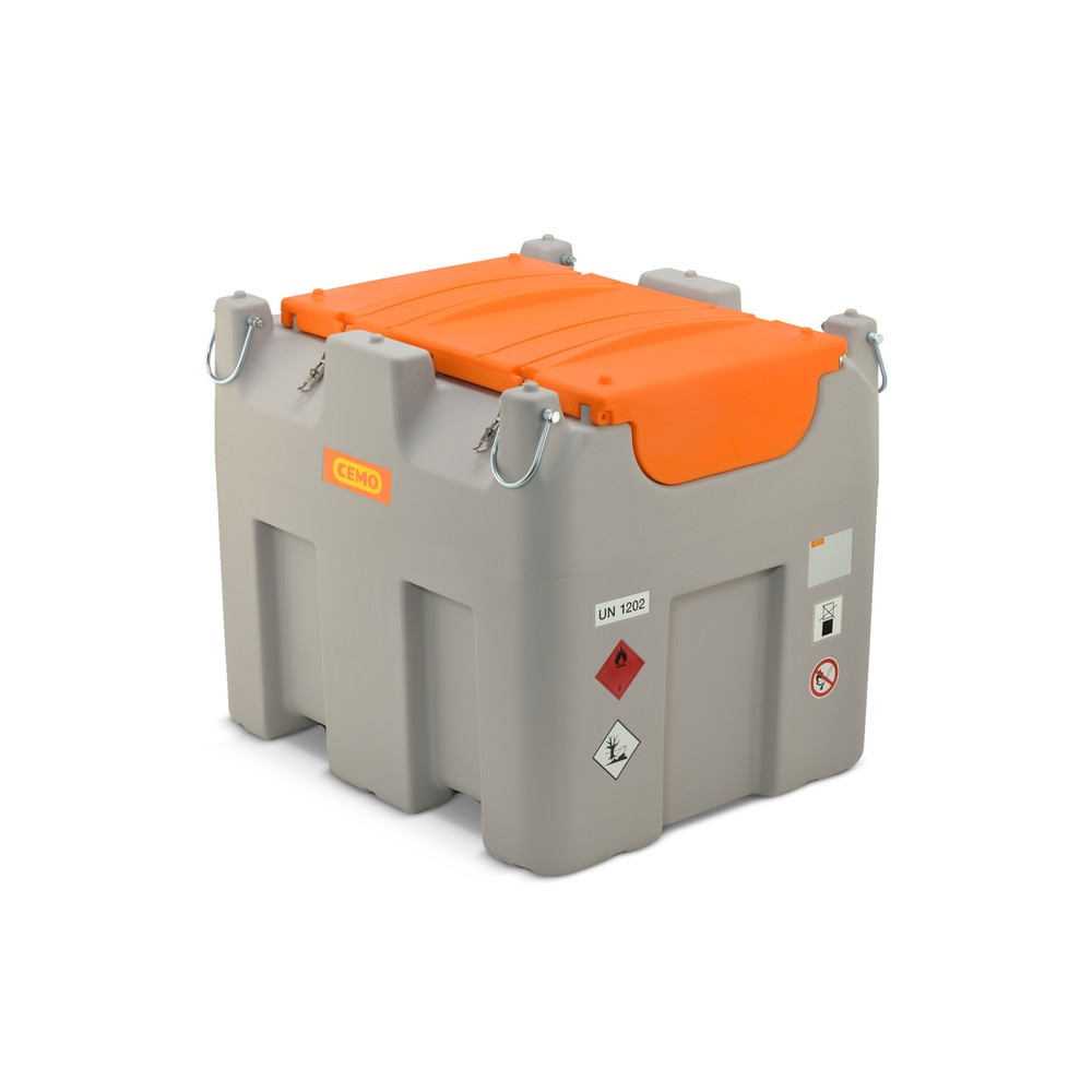 Produktabbildung: CEMO Mobile Diesel-Tankanlage, 980 l, Basic, Cematic 230 V