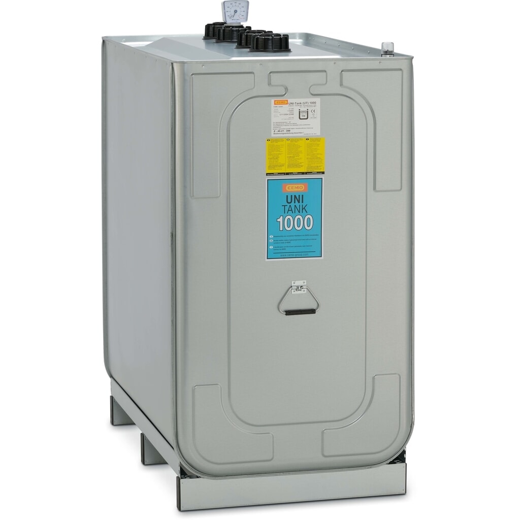 CEMO Schmierstoff-Tank UNI, stationär, 1.000 Liter Produktabbildung Nr. 2: CEMO Schmierstoff-Tank UNI, stationär, 1.000 Liter