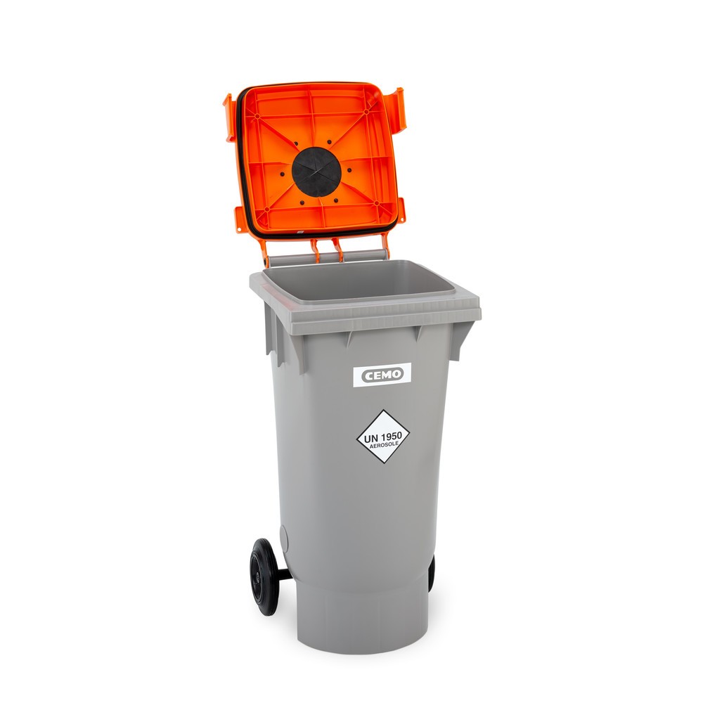 Produktabbildung Nr. 6: CEMO Spraydosen-Sammelbehälter, 120 Liter
