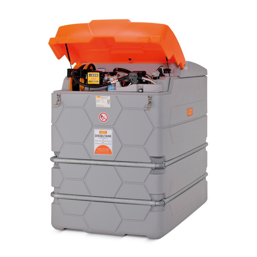 Tankanlage CEMO CUBE Outdoor Premium für Diesel