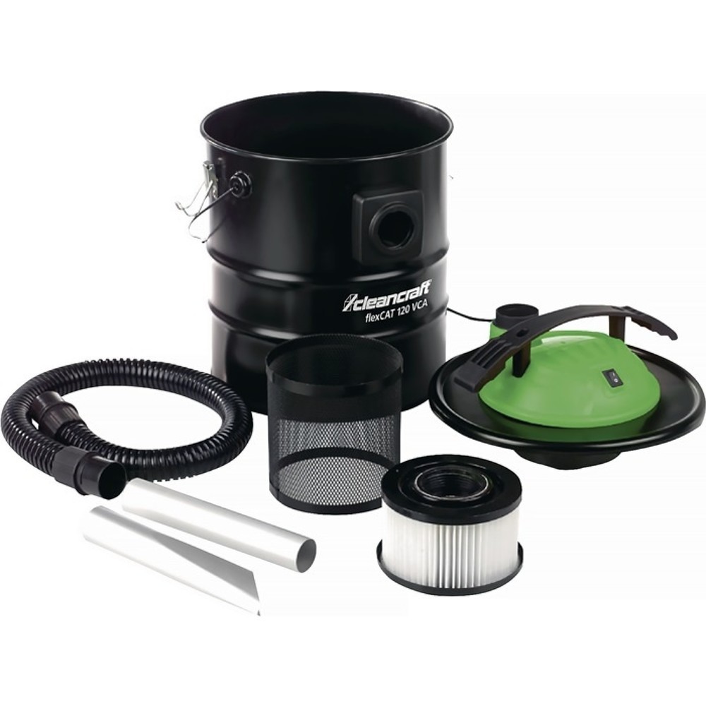 Produktabbildung: CLEANCRAFT Aschesauger flexCAT 120 VCA, 1200 W 1500 l/min 150 mbar, 20 l