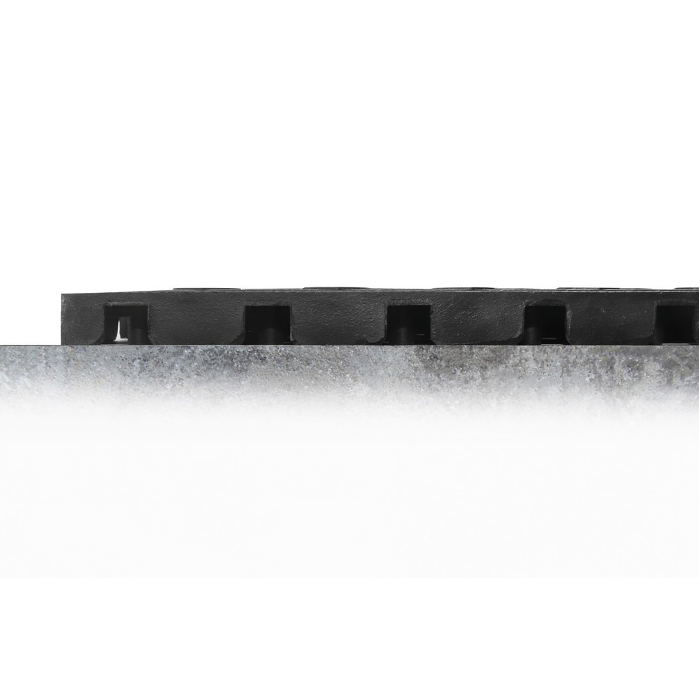 Produktabbildung Nr. 2: COBA Anti-Ermüdungsmatte Fatigue Lock Premium, gelocht, BxL 500 x 500 mm, schwarz