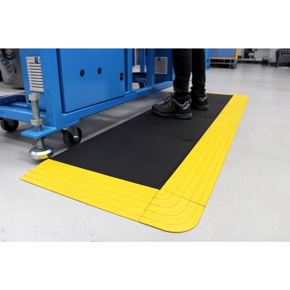 Produktabbildung Nr. 3: COBA Anti-Ermüdungsmatte Fatigue Lock Premium, geschlossen, BxL 500 x 500 mm, schwarz