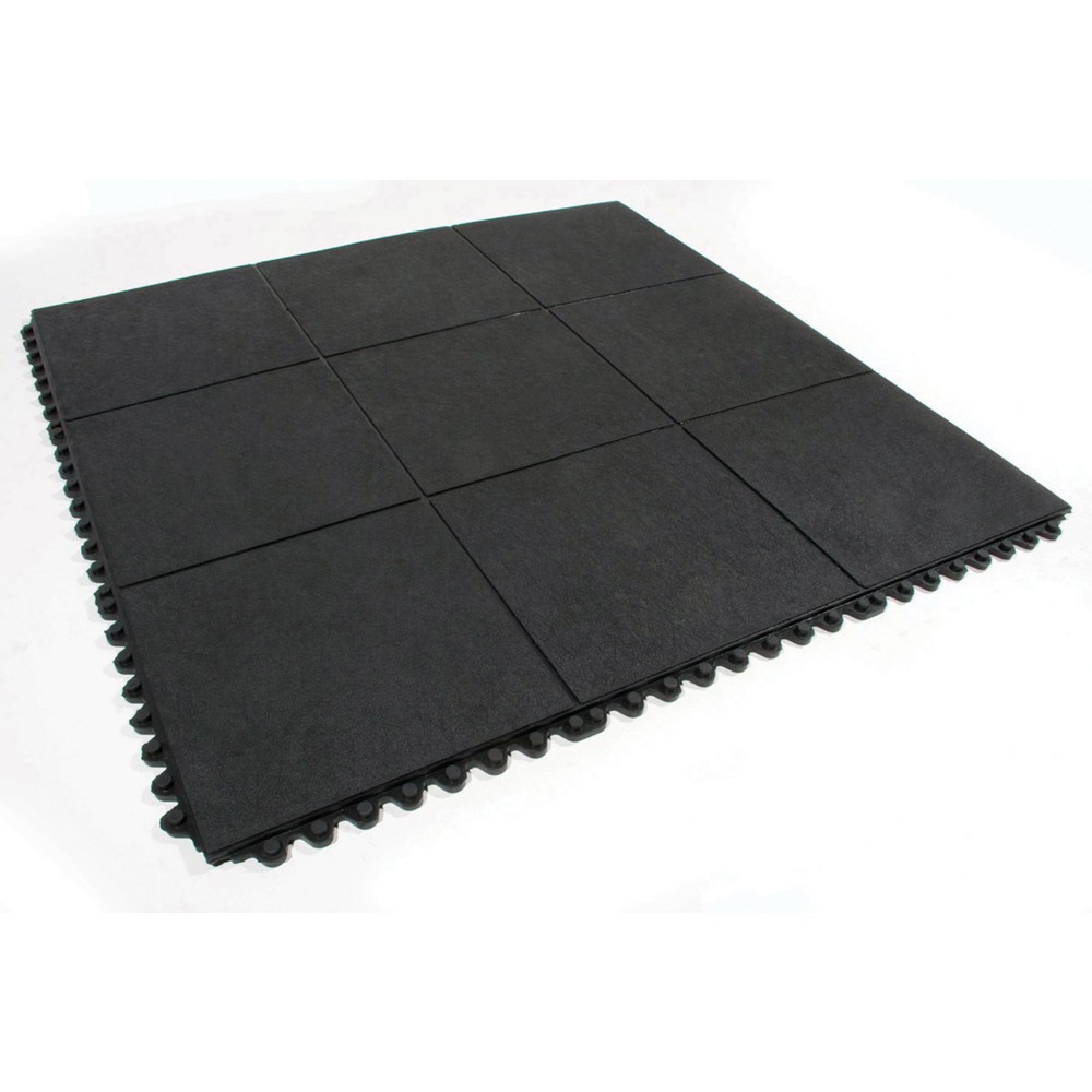 Produktabbildung: COBA Anti-Ermüdungsmatte Fatigue Step Solid, Nitril, BxL 900 x 900 mm