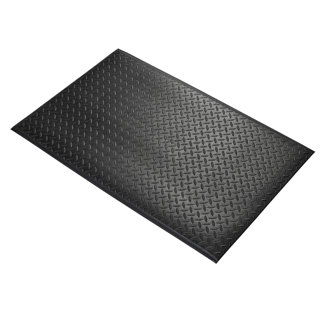 COBA Anti-Ermüdungsmatte Orthomat® Diamond, BxL 900 mm x lfm, schwarz Produktabbildung: COBA Anti-Ermüdungsmatte Orthomat® Diamond, BxL 900 mm x lfm, schwarz