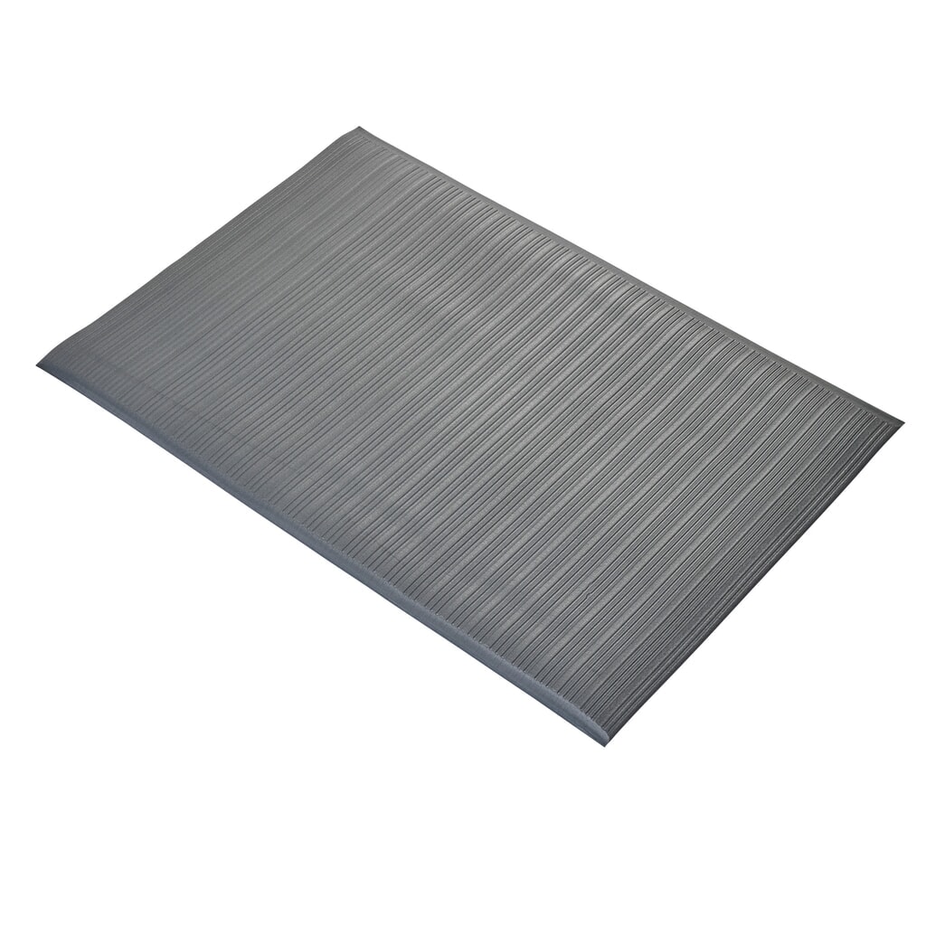 COBA Anti-Ermüdungsmatte Orthomat® Ribbed, 1-lagig, schwarz, BxL 900 x laufender Meter Produktabbildung Nr. 3: COBA Anti-Ermüdungsmatte Orthomat® Ribbed, 1-lagig, schwarz, BxL 900 x laufender Meter