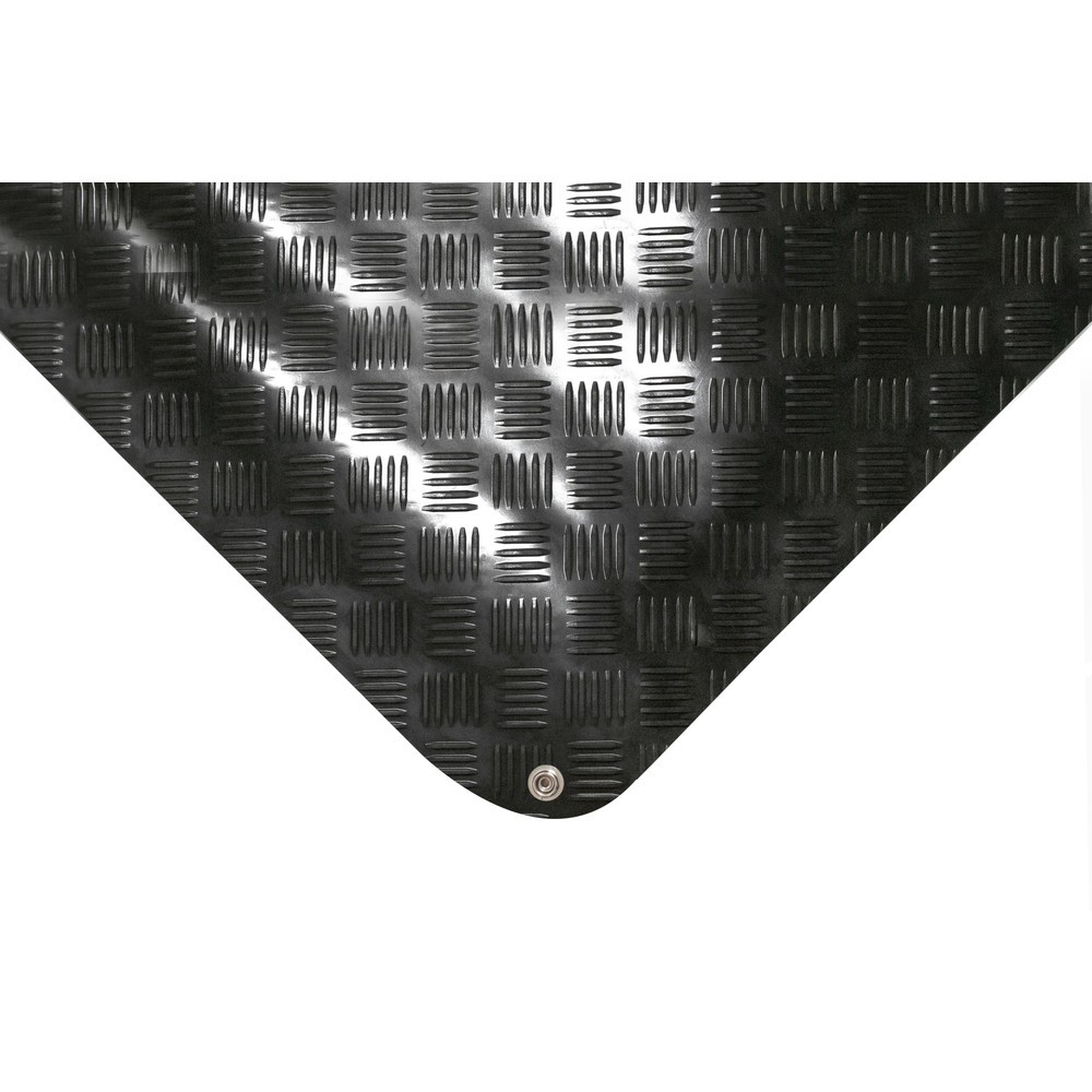Produktabbildung Nr. 2: COBA Anti-Ermüdungsmatte Senso Dial ESD, mit Erdungskabel, BxL 1,0 x lfm (max. 10,0 m), schwarz