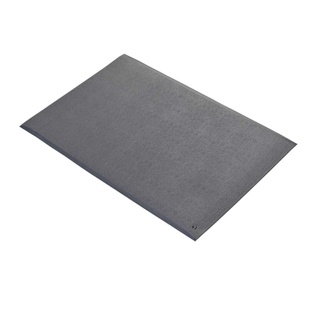 Produktabbildung: COBA Anti-Ermüdungsmatten-Set aus PVC, BxL 600 x 900 mm, grau