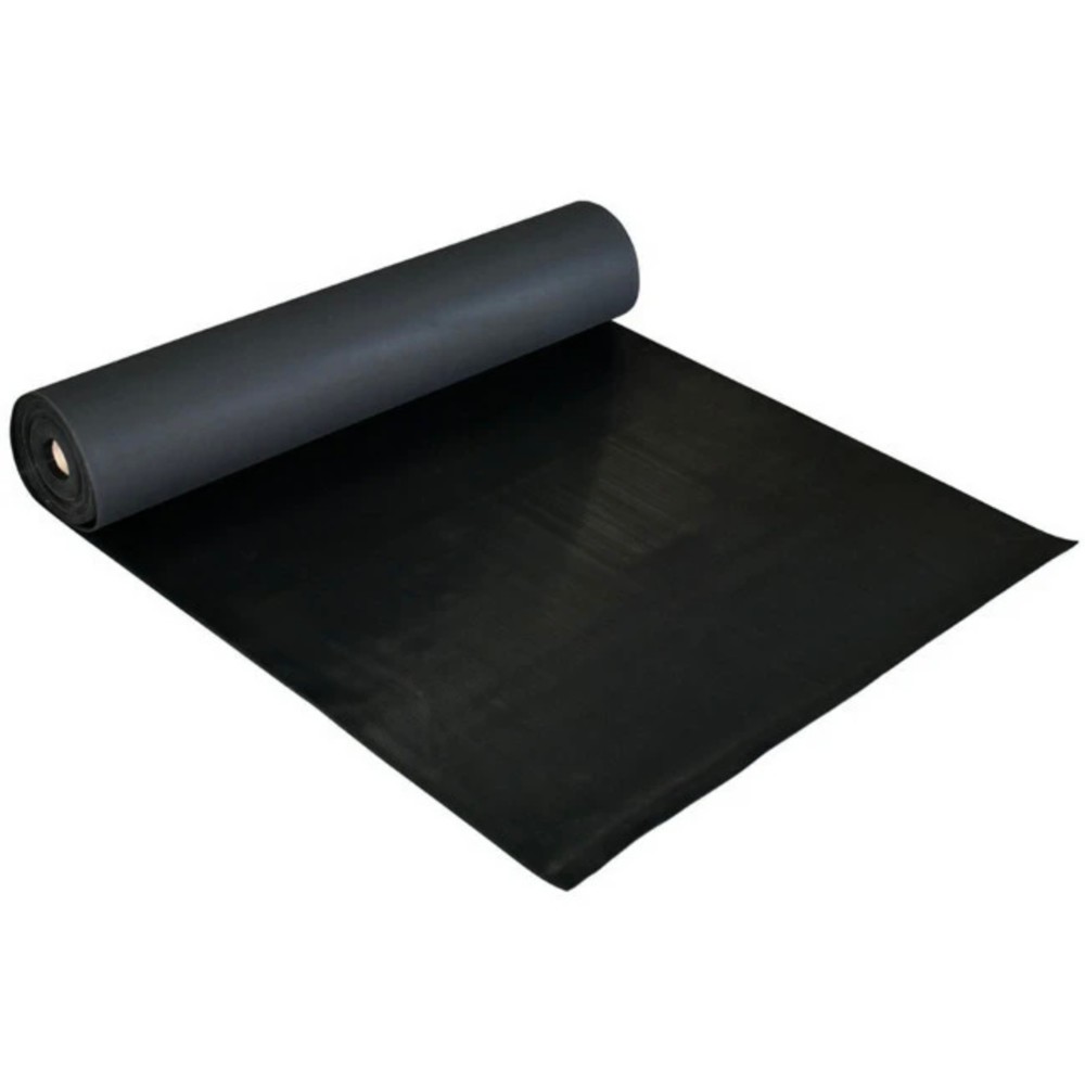 Produktabbildung: COBA Anti-Rutschmatte, Naturgummi, gerippt, lfm x 900 mm, Höhe 3 mm