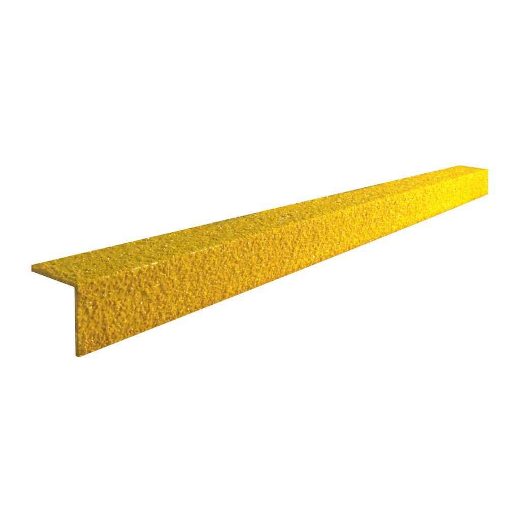Produktabbildung: COBA Antirutsch-Treppenkantenprofil COBAGRiP® Stair Nosing, HxBxL 5,5 x 1.000 x 55 mm, gelb