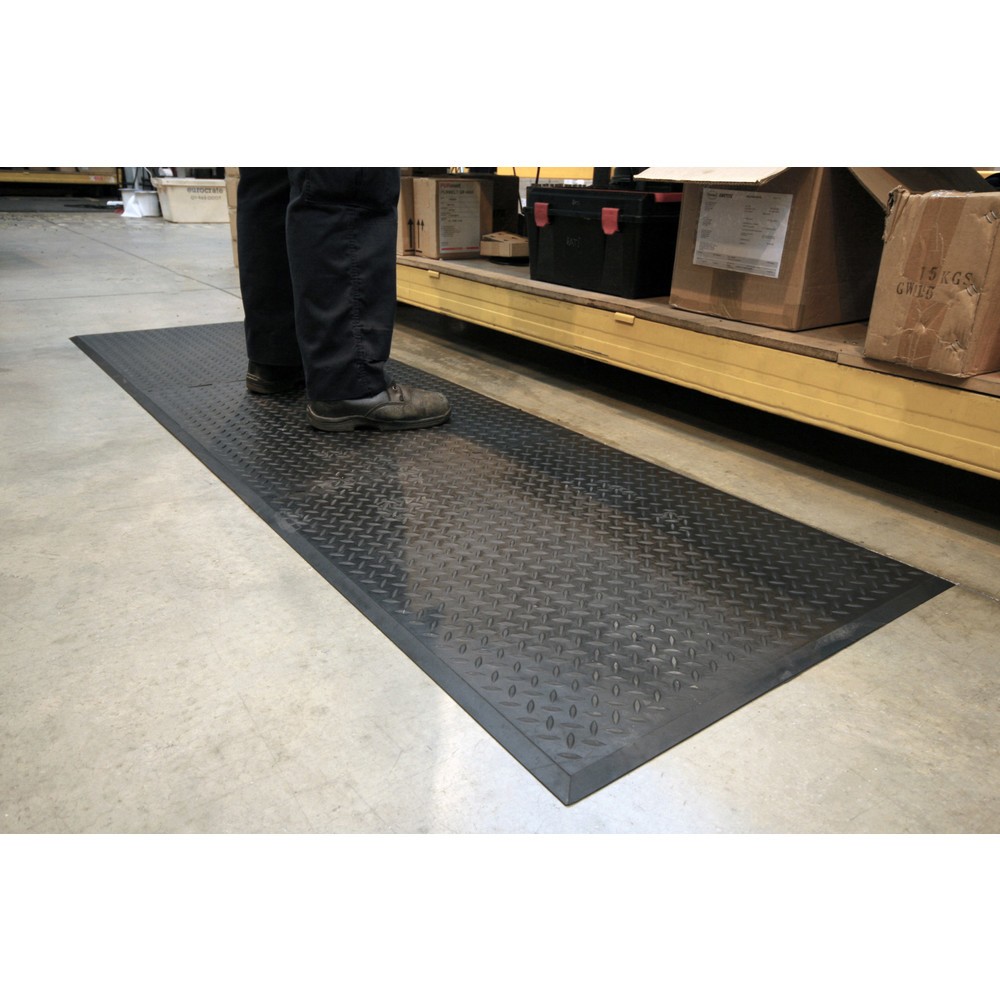 Produktabbildung Nr. 5: COBA Arbeitsplatzmatte Comfort-Lok, Mittelstück, BxL 700 x 800 mm, schwarz