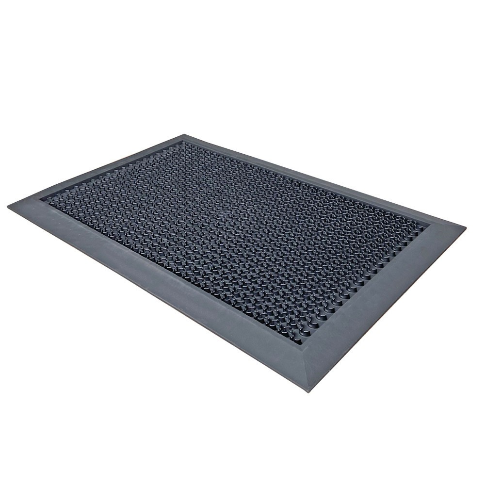 Produktabbildung: COBA Desinfektionsmatte HygiWell, Volumen 1,75 l, BxL 800 x 550 mm, schwarz