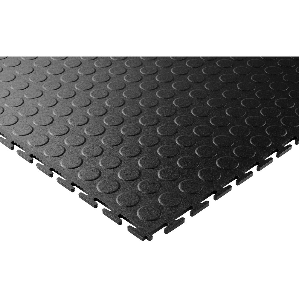 Produktabbildung Nr. 2: COBA PVC-Bodenfliese, Noppenoptik, BxL 500 x 500 mm, schwarz