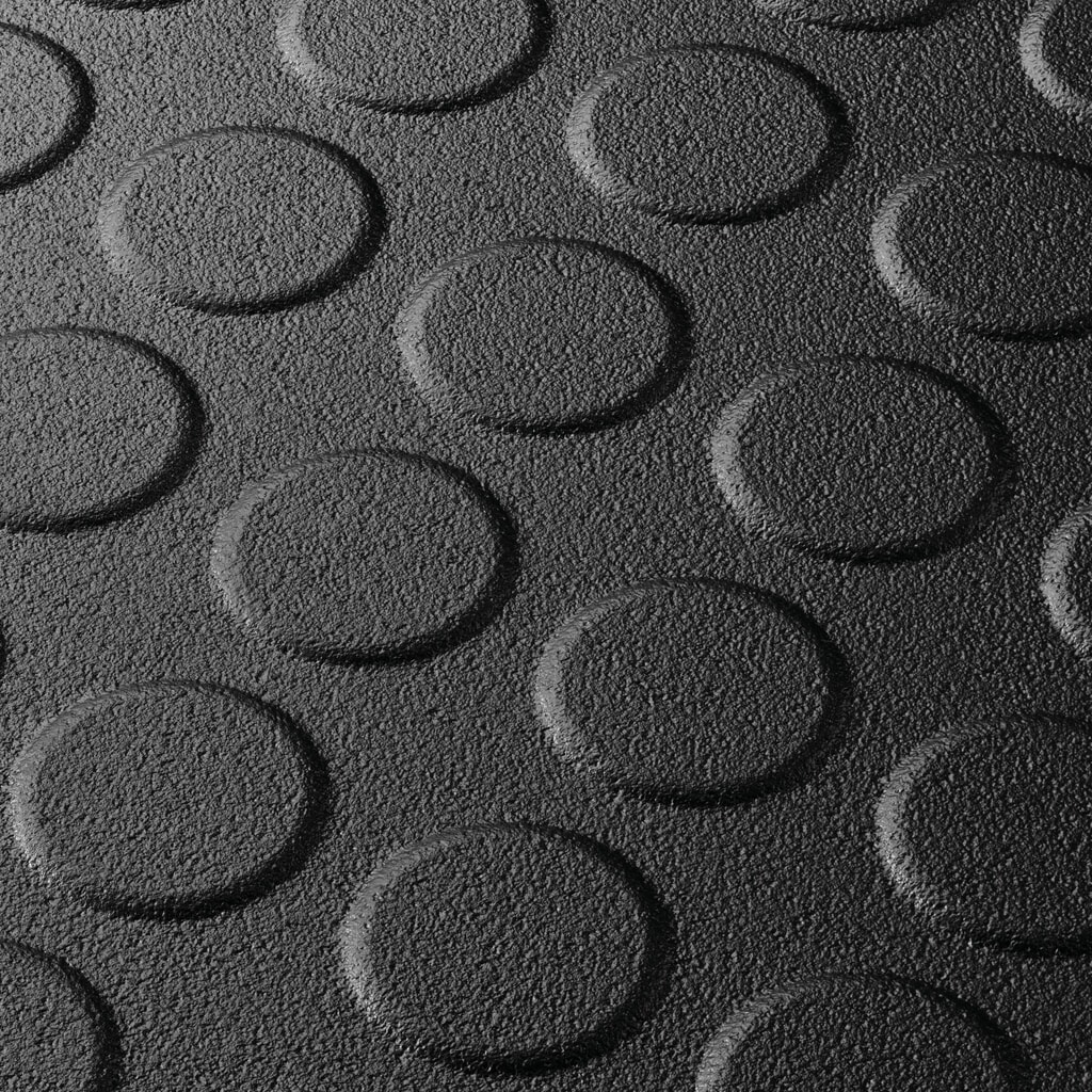 COBA PVC-Bodenfliese, Noppenoptik, BxL 500 x 500 mm, schwarz Produktabbildung Nr. 4: COBA PVC-Bodenfliese, Noppenoptik, BxL 500 x 500 mm, schwarz