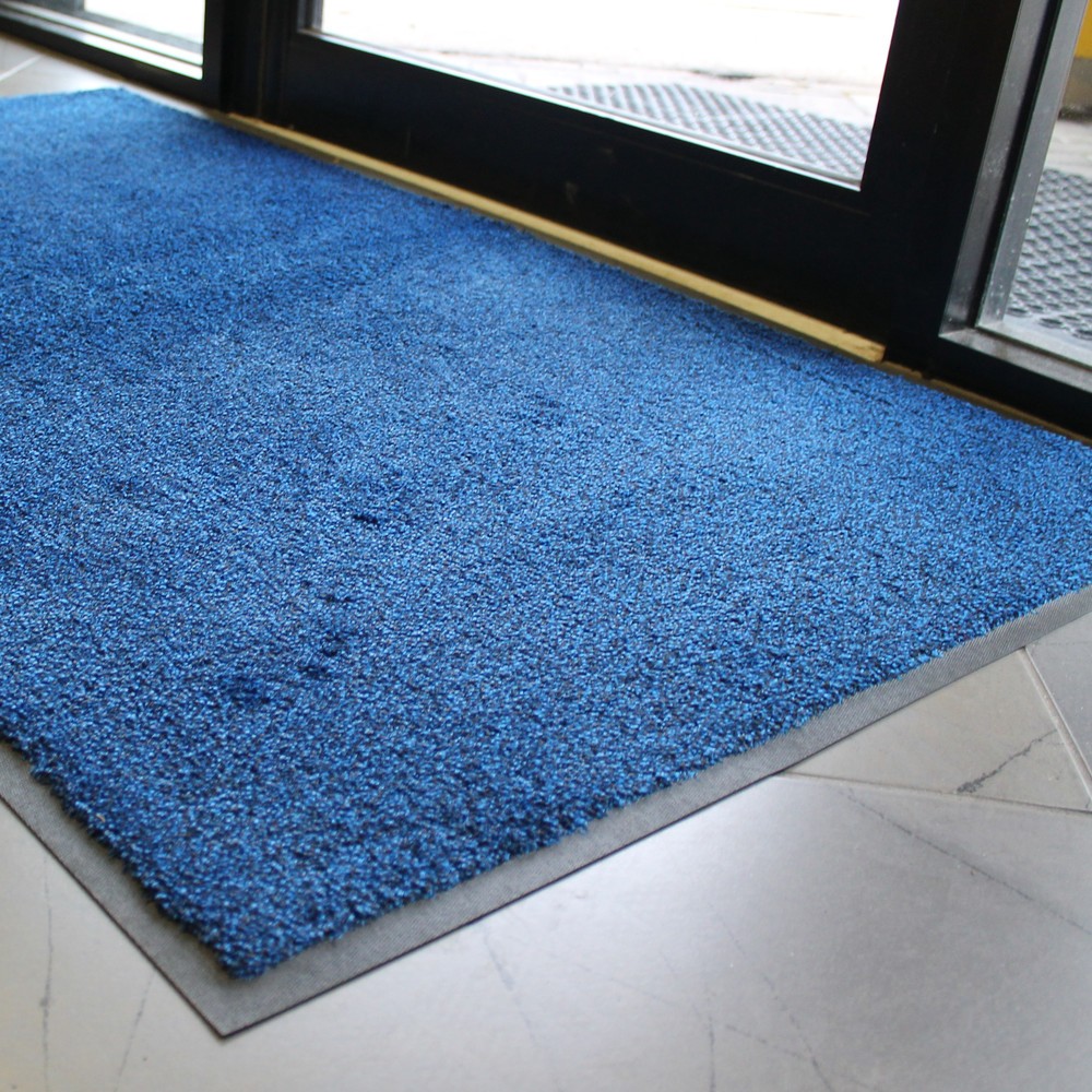 Produktabbildung Nr. 4: COBA Schmutzfangmatte aus Nylon, BxL 600 x 850 mm, schwarz/blau