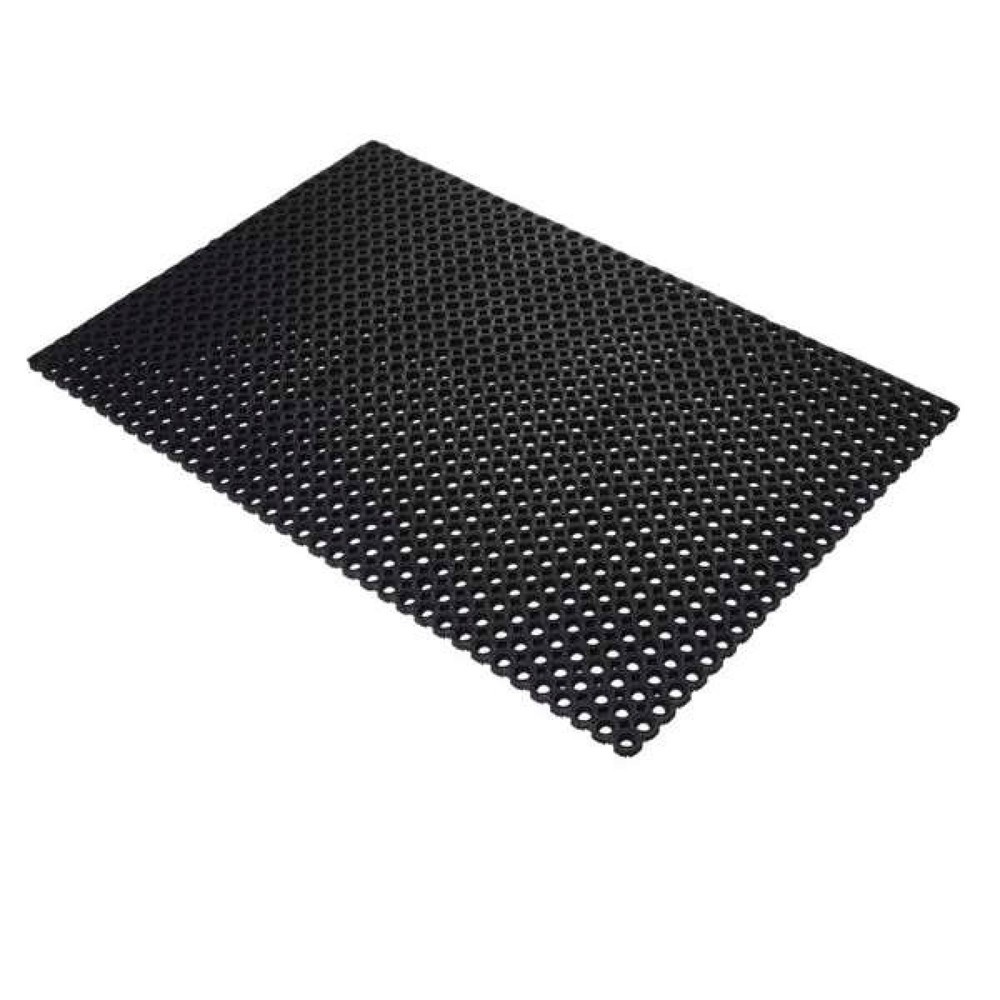 Produktabbildung: COBA Schmutzfangmatte Ringmat Octoroll, BxL 1,0 x lfm, schwarz