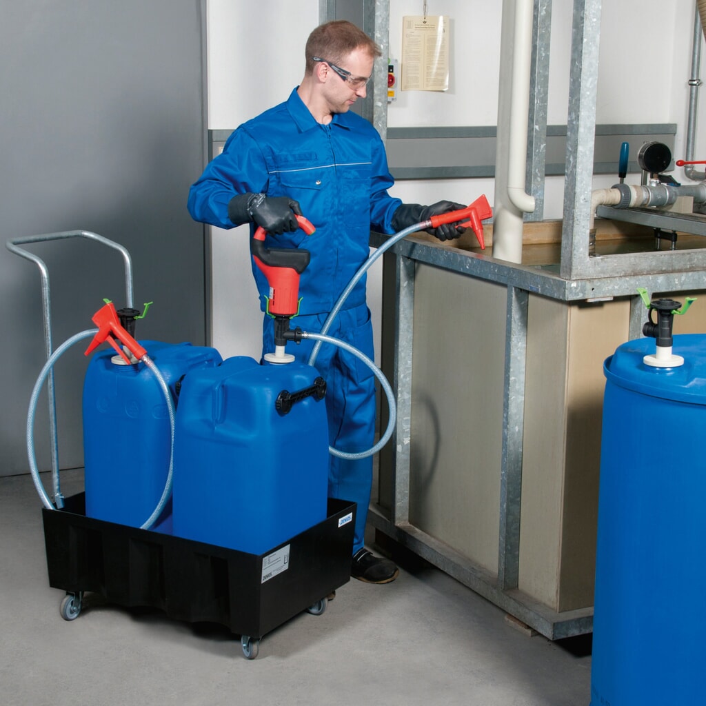 Produktabbildung Nr. 7: Combiflux-Pumpe mit Akku-Motor, Förderleistung max. 40 l/min, für Kanister