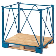 CORDES Palettenaufsatz, 4 Diagonalrohre, für Euro-Palette, lackiert
