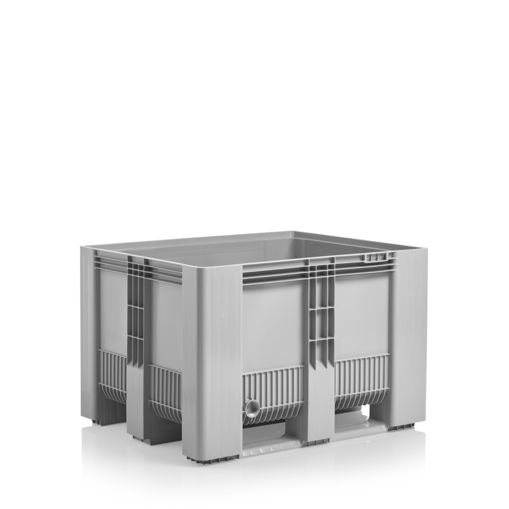 Produktabbildung: CRAEMER Palettenbox, extrem widerstandsfähig, 610 l, geschlossene Wände