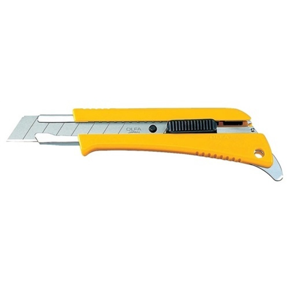 Produktabbildung: Cuttermesser Klingenbreite 18mm L.155mm m.Drucktaster OLFA