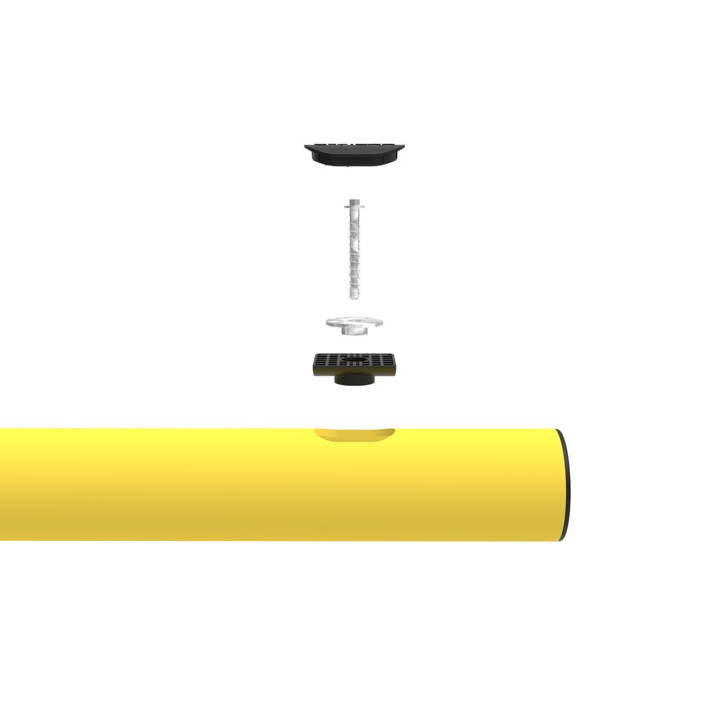 Produktabbildung Nr. 9: dancop Bodenprofilbarriere "Mike", Ø 140 mm, Länge 1.000 mm