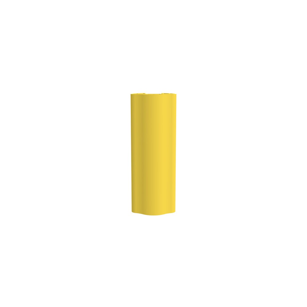 Produktabbildung Nr. 1: Dancop d-flexx Anfahrschutz für Regale Alfa, aus Kunststoff, Innenmaß HxB 400 x 100-125 mm