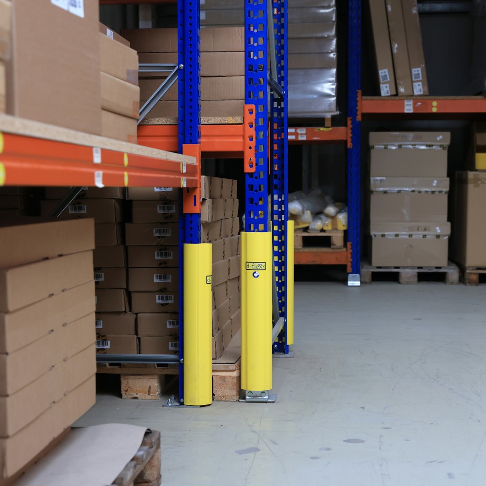 Produktabbildung Nr. 11: Dancop d-flexx Anfahrschutz für Regale Alfa, aus Kunststoff, Innenmaß HxB 400 x 75-99 mm