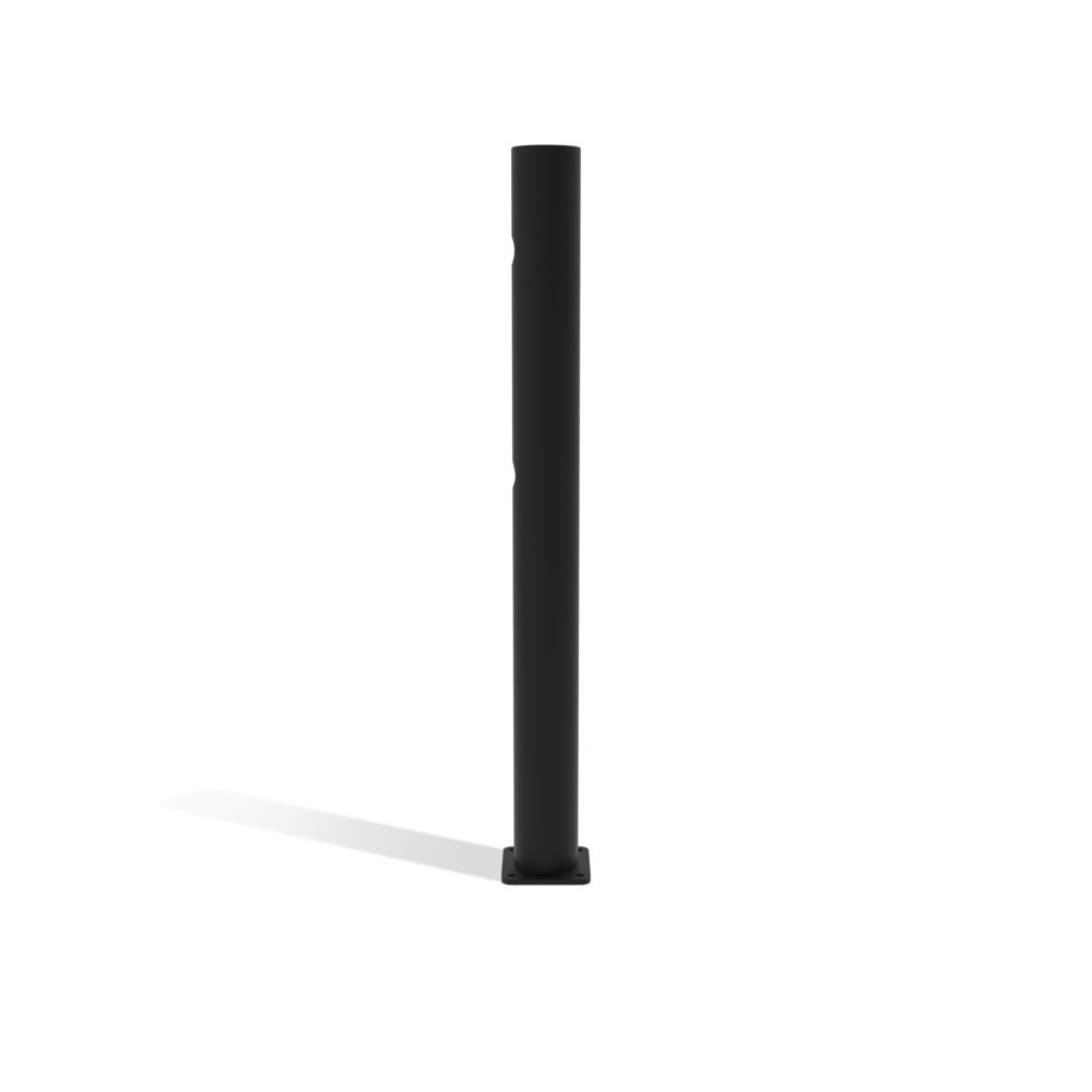 Produktabbildung Nr. 3: Dancop Eckpfosten für Schwingtür von Sicherheitsgeländer "Delta", rechts, Innen- und Außenbereich, 1.200 mm Höhe