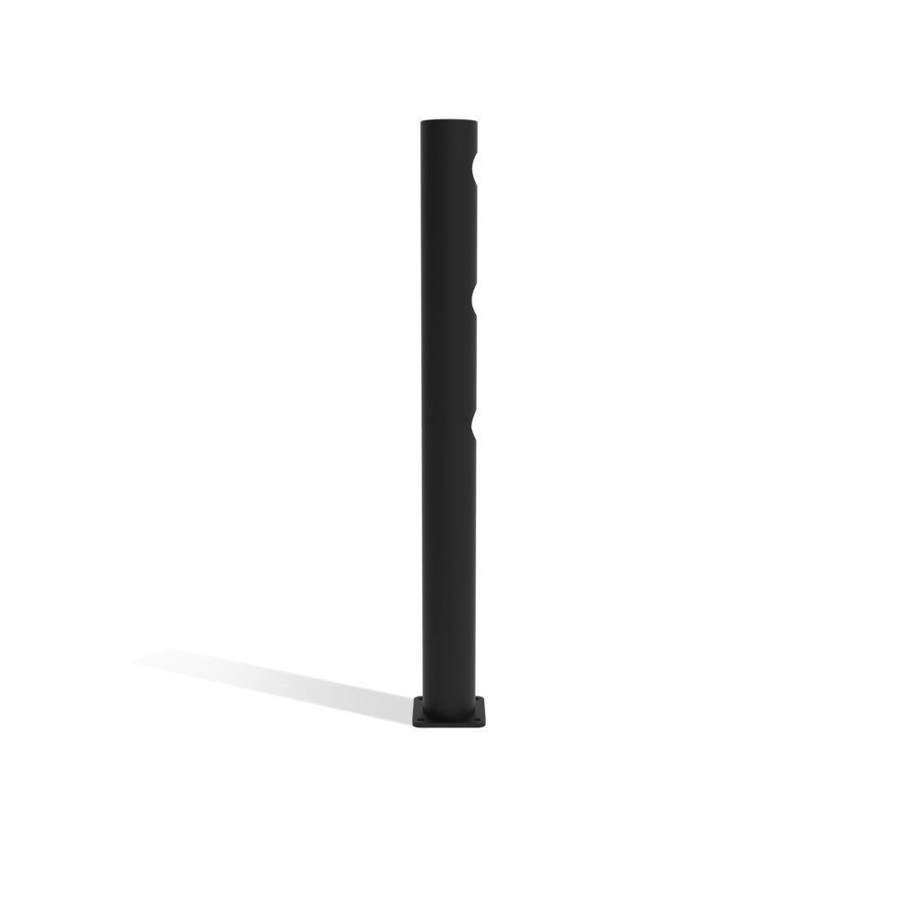 Produktabbildung Nr. 5: Dancop Eckpfosten für Schwingtür von Sicherheitsgeländer "Delta", rechts, Innen- und Außenbereich, 1.200 mm Höhe