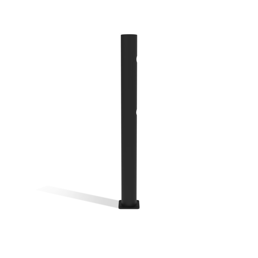 Produktabbildung Nr. 7: Dancop Anfangs-/Endpfosten für Schwingtür von Sicherheitsgeländer "Delta", Innen- und Außenbereich, 1.200 mm Höhe