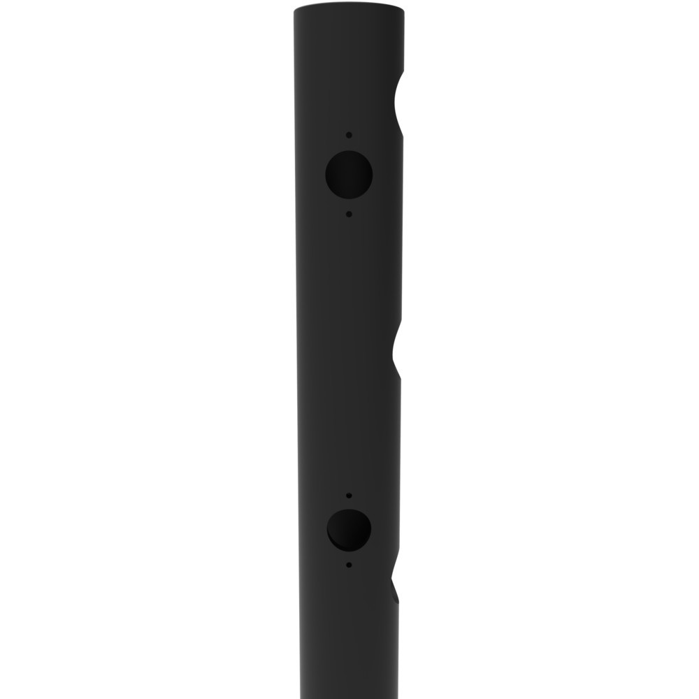 Produktabbildung Nr. 9: Dancop Eckpfosten für Schwingtür von Sicherheitsgeländer "Delta", links, Innen- und Außenbereich, 1.200 mm Höhe