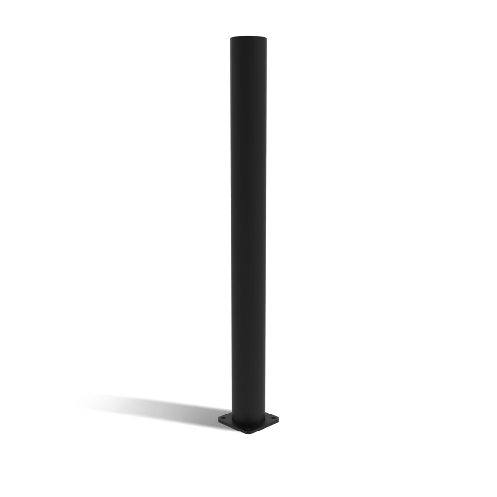 Produktabbildung Nr. 4: Dancop Endpfosten für  Sicherheitsgeländer "Delta", Innen- und Außenbereich, 1.200 mm Höhe