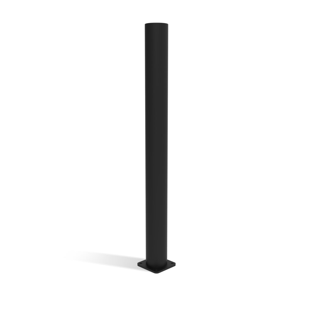 Produktabbildung Nr. 4: Dancop Eckpfosten für  Sicherheitsgeländer "Delta", Innen- und Außenbereich, 1.200 mm Höhe