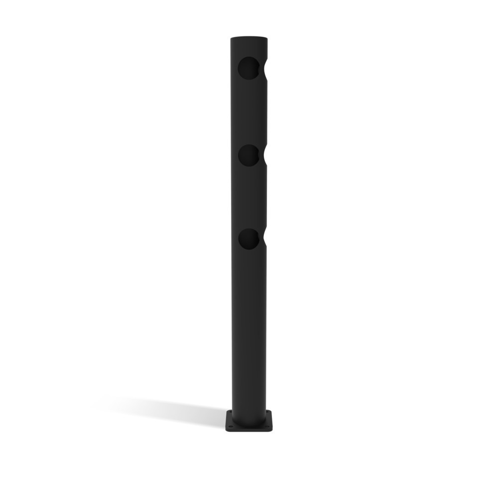 Produktabbildung Nr. 7: Dancop Eckpfosten für  Sicherheitsgeländer "Delta", Innen- und Außenbereich, 1.200 mm Höhe