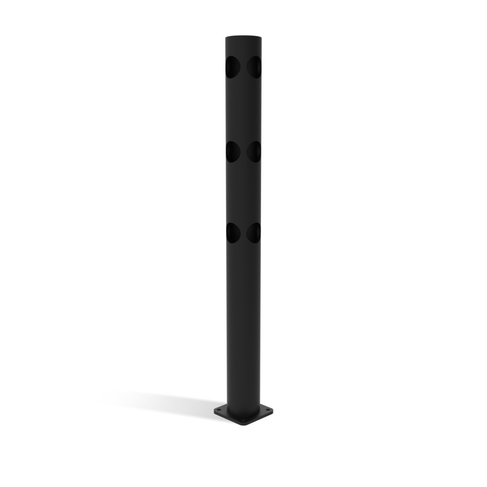 Produktabbildung Nr. 8: Dancop Eckpfosten für  Sicherheitsgeländer "Delta", Innen- und Außenbereich, 1.200 mm Höhe
