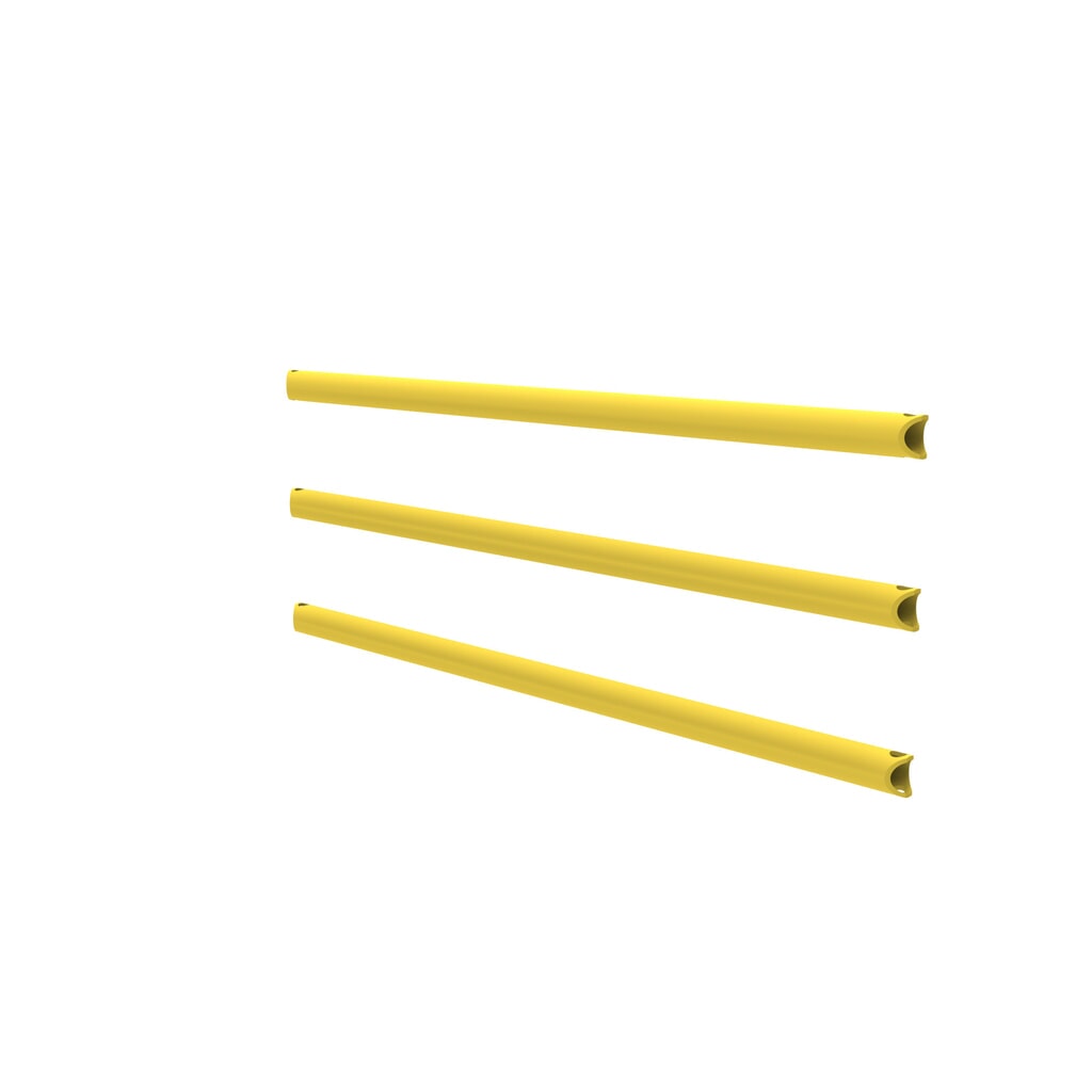 Produktabbildung Nr. 2: Dancop Holmsatz für Sicherheitsgeländer "Delta", Innen- und Außenbereich, 3 x 350  - 1.510 mm, individueller Zuschnitt
