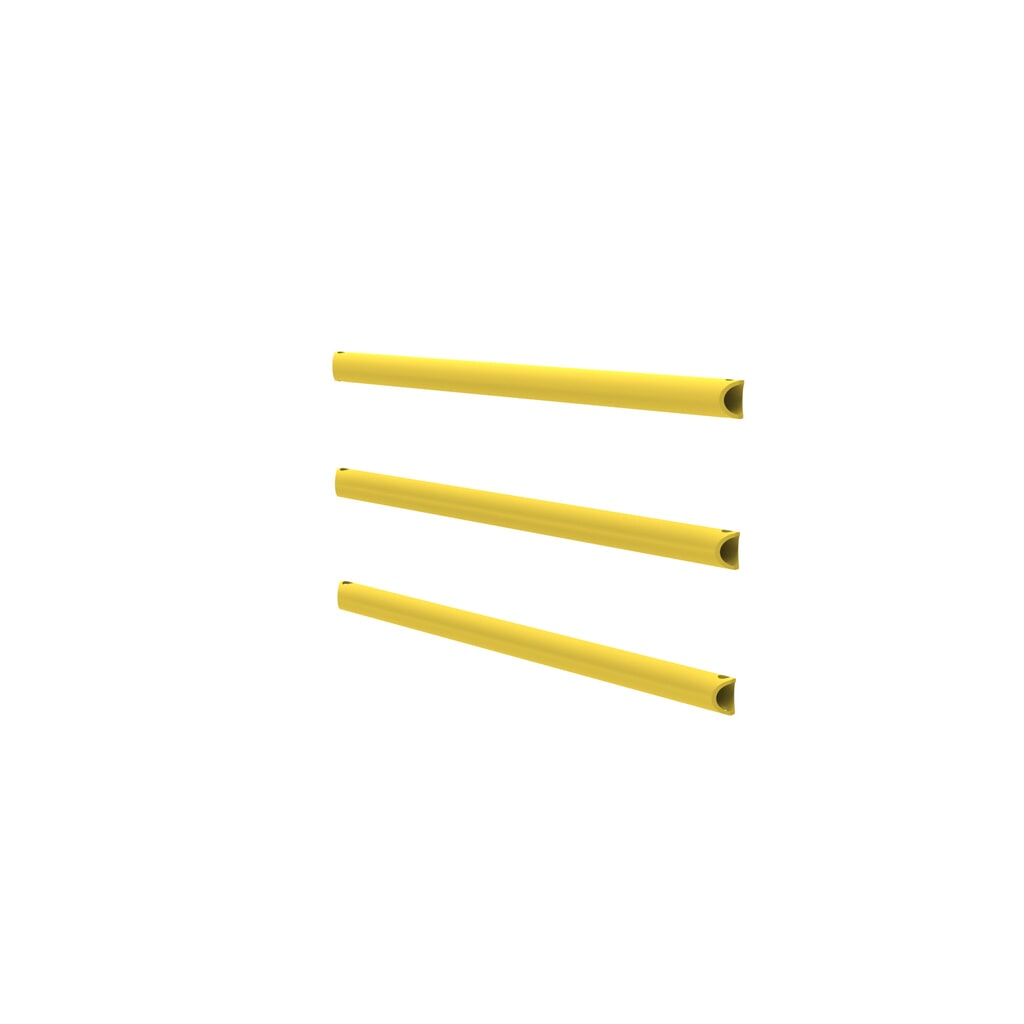 Produktabbildung Nr. 2: Dancop Holmsatz für Sicherheitsgeländer "Delta", Innen- und Außenbereich, 3 x 350  - 1.510 mm, individueller Zuschnitt