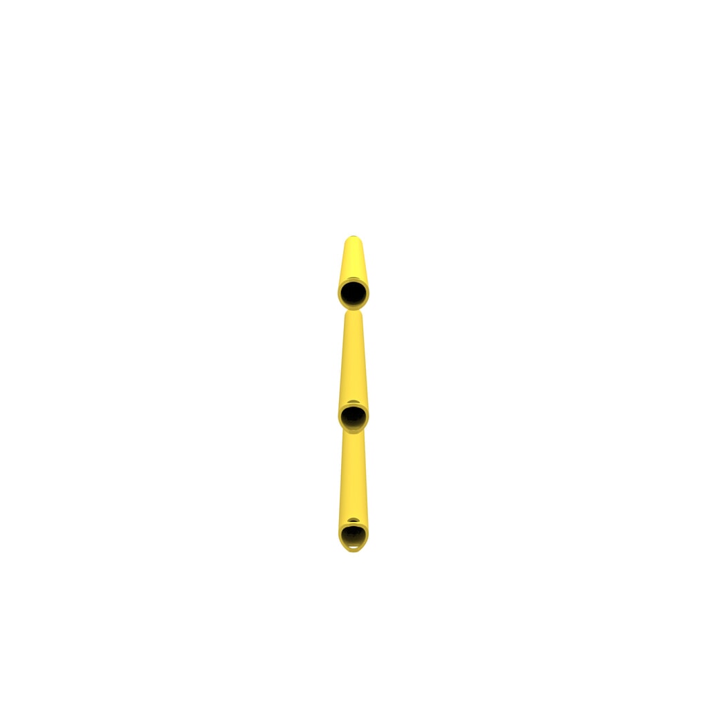 Produktabbildung Nr. 7: Dancop Holmsatz für Sicherheitsgeländer "Delta", Innen- und Außenbereich, 3 x 350  - 1.510 mm, individueller Zuschnitt